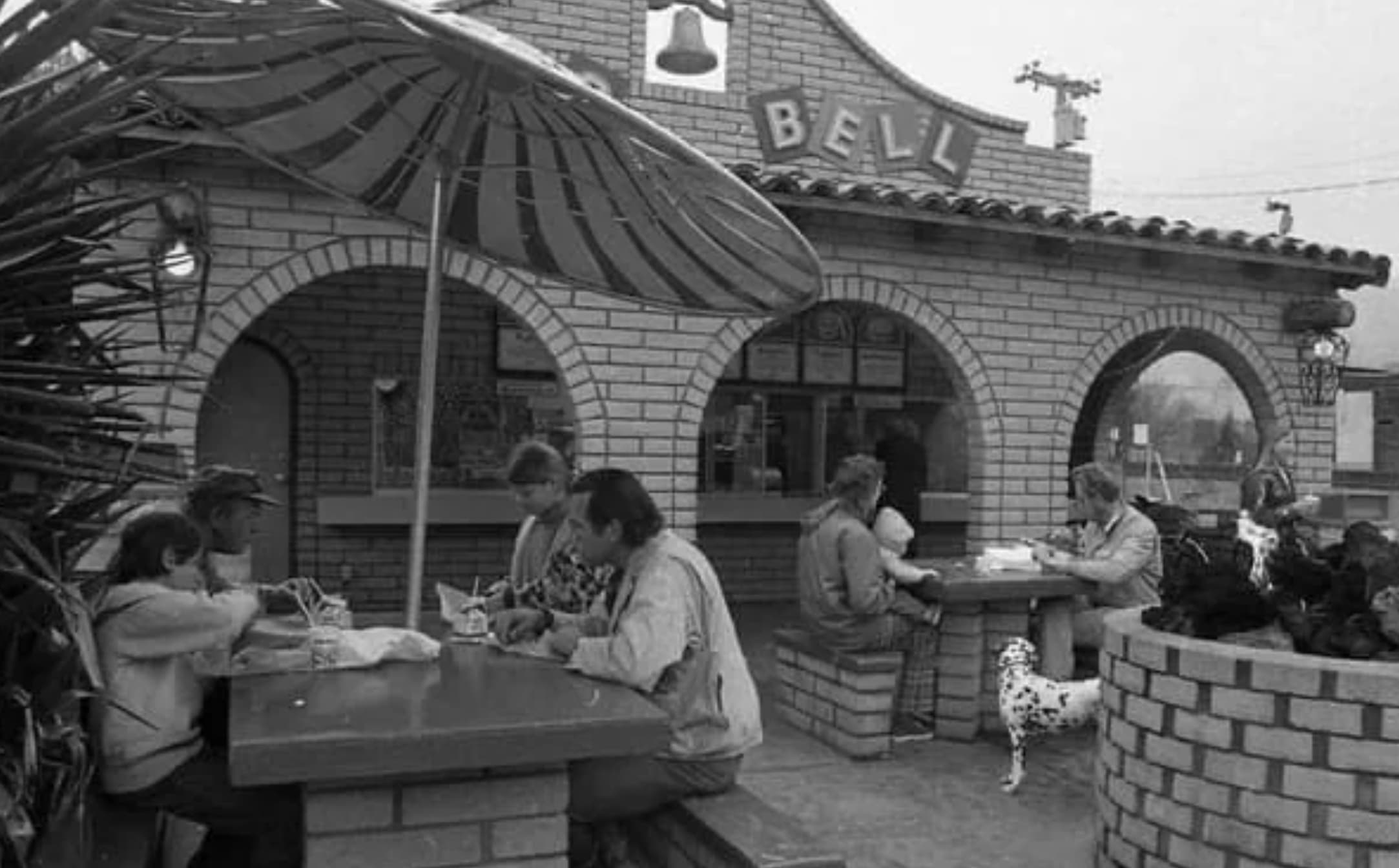 And you thought the McDonald's outside seating area was nice